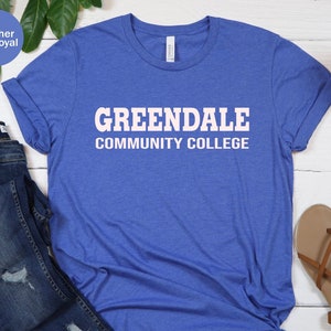 Greendale Community College Unisex T-shirt, Community TV Show Shirt, Community Tee Shirt, Troy and Abed