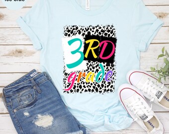 Hello 3rd Grade Unisex T-shirt, Teacher Gift, Gift For Teachers, 3rd Grade, Third Grade Teacher, Back to School Tee