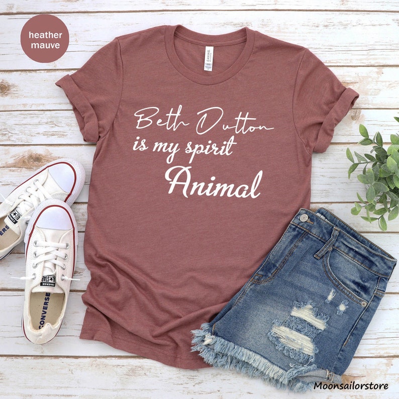 a women's t - shirt that says, best friend is my spirit animal