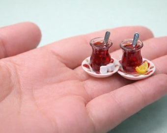 Miniatuur theekopje - prijs is voor 2 stuks - 3D-printmodel