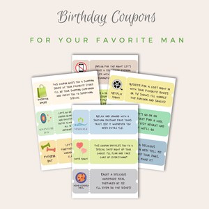 Love Coupons for Him