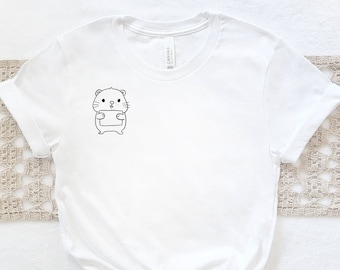 Happy Groundhog Day T-Shirt For Women | Cute Groundhog Graphic Tee, Animal Lover Gift
