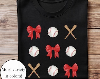 Coquette Baseball Mom Shirts, Baseball Mom Shirt, Baseball Bow Shirt, Game Day Tee, Baseball Mom Tee, Sport Mom Shirt, Womens Baseball Shirt