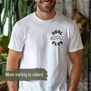 Cool Grandpas Club Shirt, Grandpa Announcement Tee, Cool Grandpa Shirt, Gift for Cool Grandpa, Fathers Day Shirt, Cool Grandpas