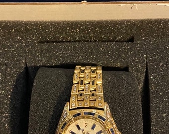 Breitling Galactic 29 Diamonds Women's Luxury Watch With Sapphires ! Very Rare!