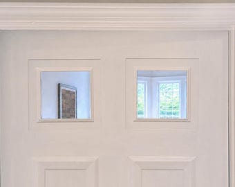 Interior Door Window Insert – Add Light & Style Without Replacing the Door | Clear Acrylic