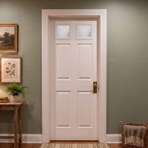 Window Insert for Interior Doors – Add Light & Style Without Replacing the Door | Rain Glass