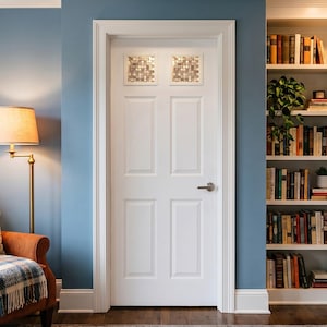 Window Insert for Interior Doors – Add Light & Style Without Replacing the Door | Cut Glass Mosaic