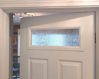 Hollow-Core Window Insert - Update Doors without Replacing – Rain Glass