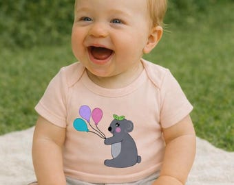 Babybody „Koala & Luftballon“