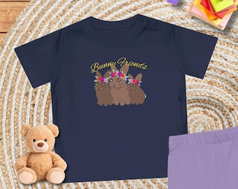 Bio Baby T-Shirt „Bunny Friends“