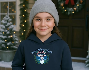 Winter Hoodie mit Zuckerstangen