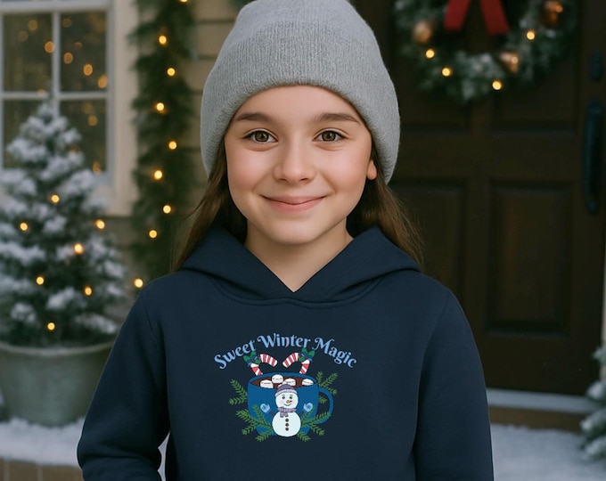 Winter Hoodie mit Zuckerstangen