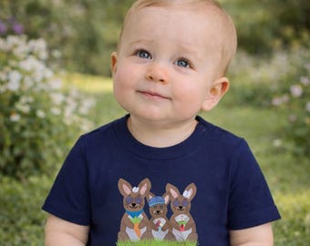 Baby T-Shirt "Happy Hoppy Day"