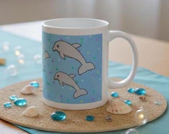 Kinder Tasse „Delfine“