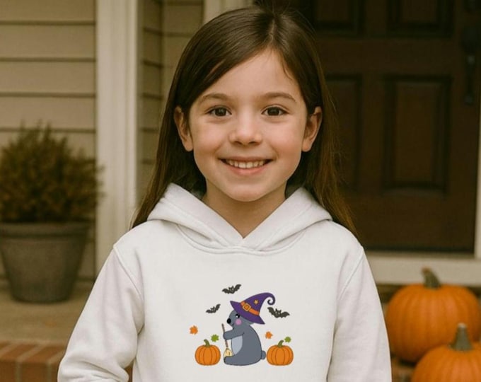Halloween Hoodie für Kinder - Herbstlicher Kapuzenpulli für Mädchen und Jungen