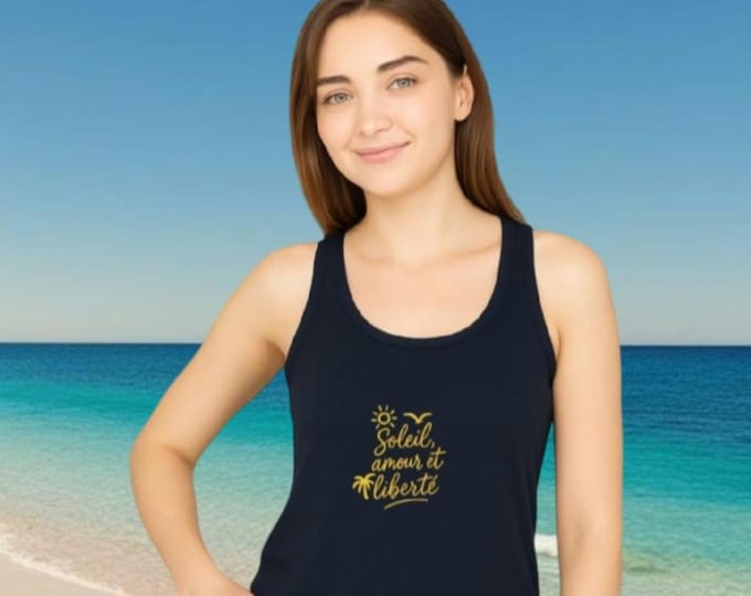 Tanktop mit französischem Flair