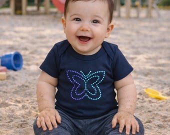 Babybody „Schmetterling“