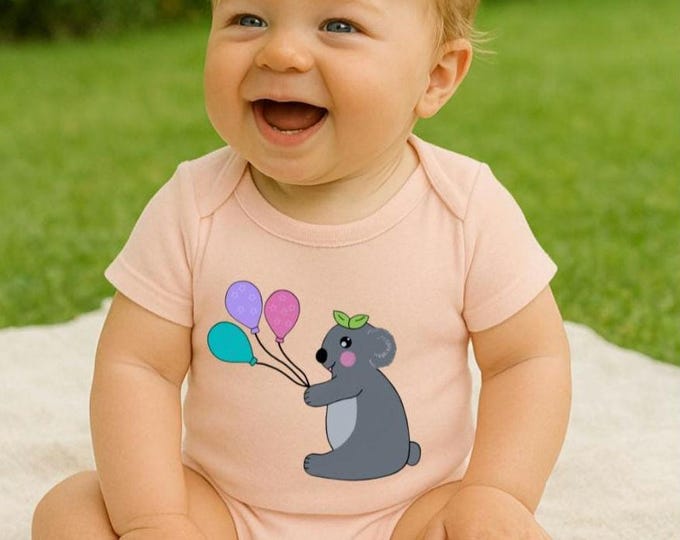 Bio Babybody mit Koalabär