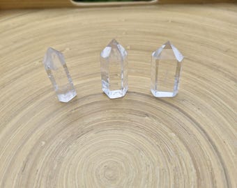 Pointe de cristal de roche.