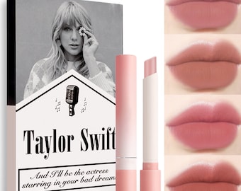 Taylor Swift Lipstick,  Taylor Swift Cigarette Lipsticks Set, Personalized Handmade Taylor Swift Cigarette Box, Gift for her,Bridesmaid gift