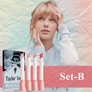 Taylor Swift Lipstick, Taylor Swift Cigarette Lipsticks Set, Personalized Handmade Taylor Swift Cigarette Box, Gift for her,Bridesmaid gift Set B