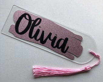 Personalised Tassled Bookmarks