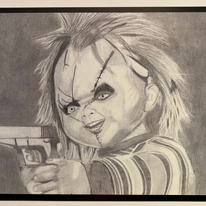 Chucky 8x10 Impresión de Arte