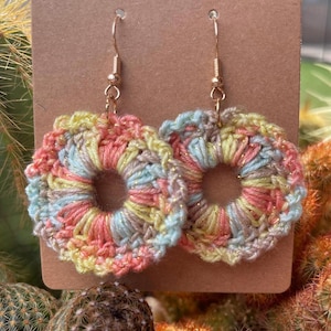 Boho Crochet Earrings