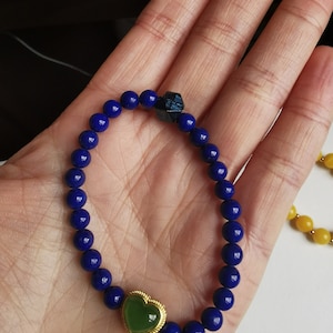 High quality pure natural lapis lazuli, jasper and meteorite