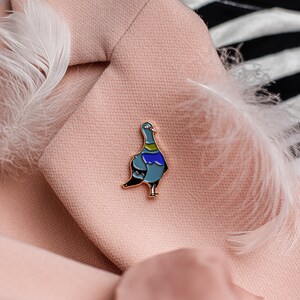 Pigeon Pin Pin Gołąb Bird Pin image 2