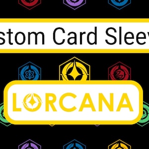 Disney Lorcana Unofficial Card Sleeves 100ct