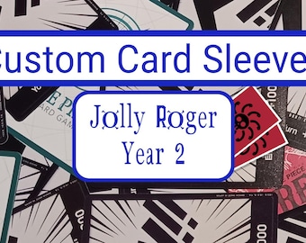 One Piece Kartenspiel Inoffizielle Kartenhüllen Jolly Roger Jahr 2