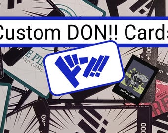 DON!! Cards - Unofficial One Piece Card Game