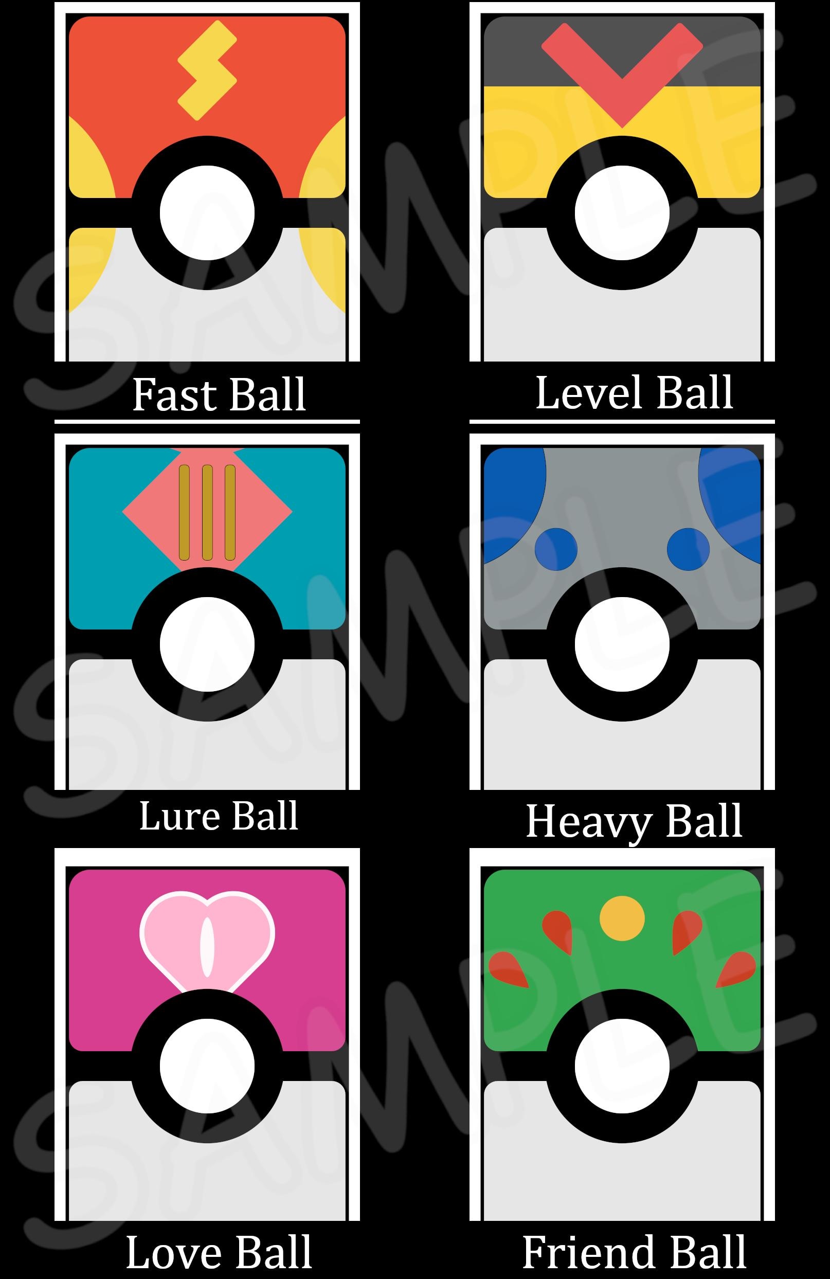 pokeball card sleeves Pokémon TCG Unofficial Custom Card Sleeves - Pokéball Series