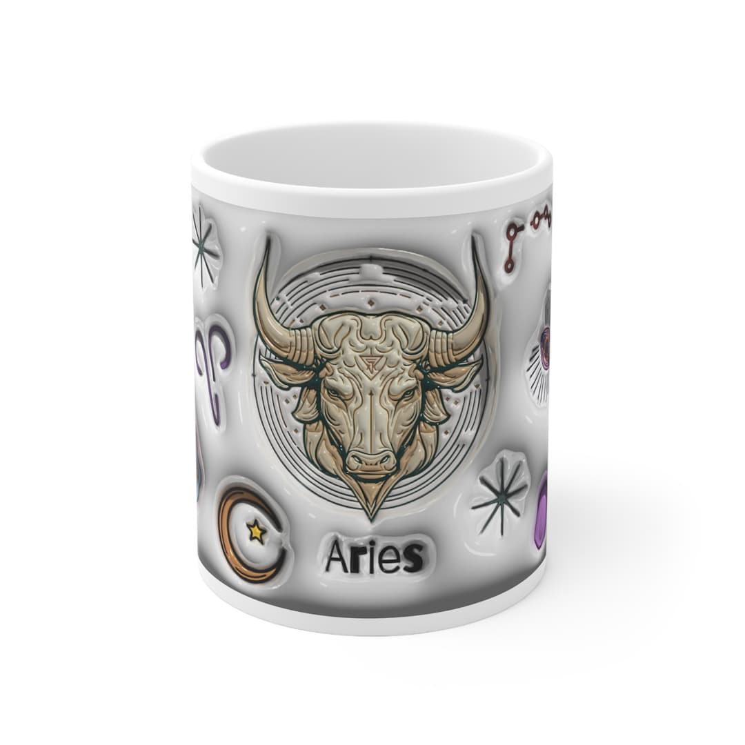 Zodiac Sign Coffee Mugs Astral Constellation Mug Set Etsy
