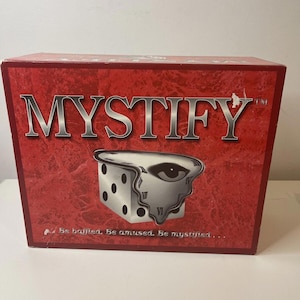 Vintage Mystify Word Scramble Board Game 1997