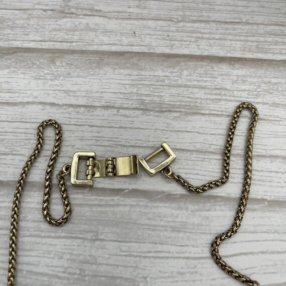 Vintage Signed Crown - Rectangular/triangular bla… - image 10