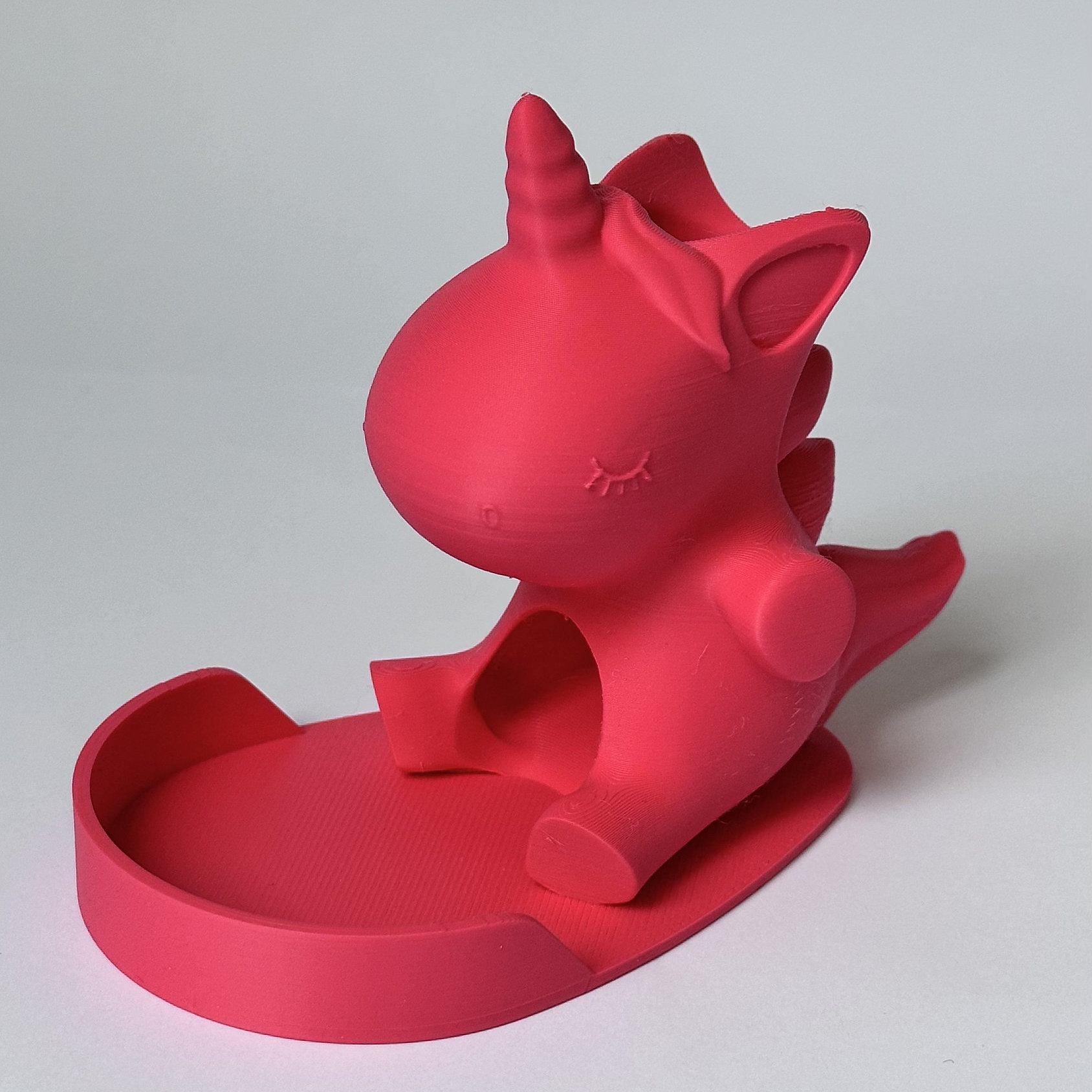 Neonpink Unicorn Dice Tower, Kids Dice Tower, Handmade, Portable Dice ...