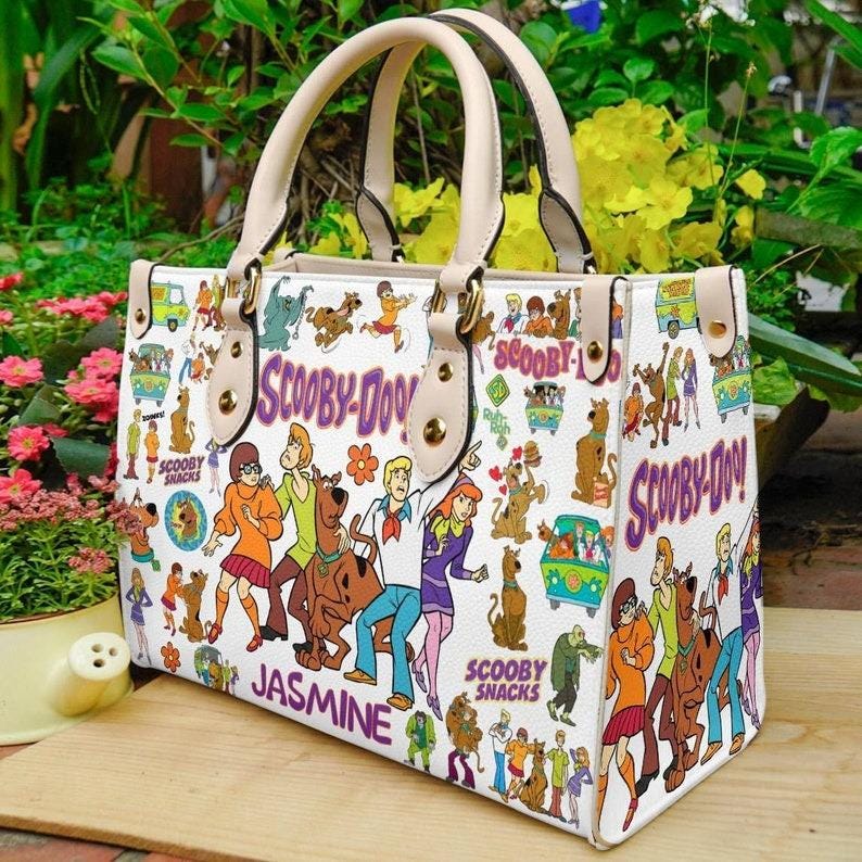 Discover Custom Scooby Doo Leather Bags, Gifts for Her