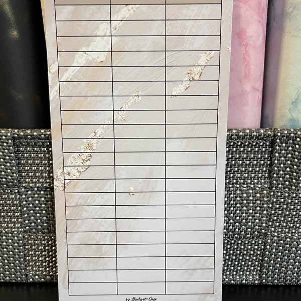 Budget Tracker / passend für deinen A6 Binder / verschiedene Designs