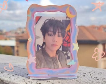 Laser Cut Customized Acrylic Photocard Frame for 2 Photocards - Etsy