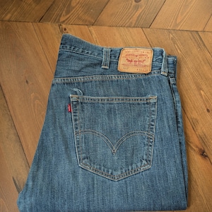 Vintage Levi&#39;s 501 Jeans: Men&#39;s W40 L36 Straight Leg Denim