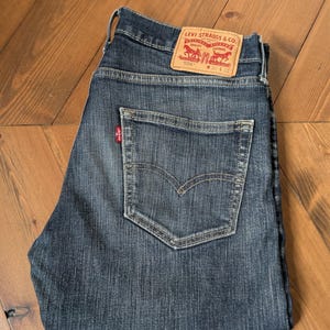 Vintage Levi&#39;s 504 Jeans Men&#39;s | W31 L32 Size | Classic Straight Leg & Button Fly Denim | Rugged Americana Workwear Style