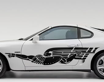 Walker's Car Custom Aufkleber - JDM Body Vinyl Aufkleber Aufkleber - Retro Fahrer Arm Grafische Lackierung