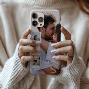 Custom Collage Phone Case, Personalized Photo Case for iPhone Samsung, Gift for Her, Couple Phone Cover, Best Friend Gift Idea
