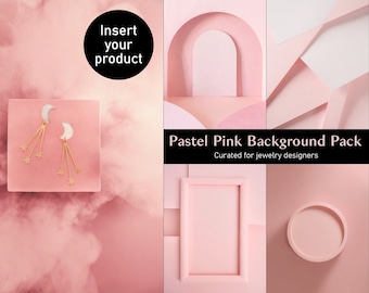 Pink Photography Background, Product picture background, Digital background for photoshop, For jewelry designers, for jewelry sellers