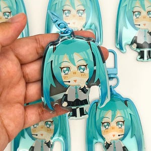 Hatsune Miku Epoxy Charm
