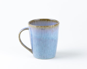 Keramik Tasse blau Teetasse Coffee Mug handgemacht