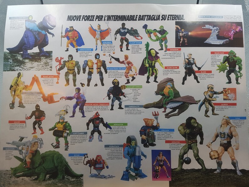 MEGA - Masters of the Universe MOTU Battaglia per Eternia